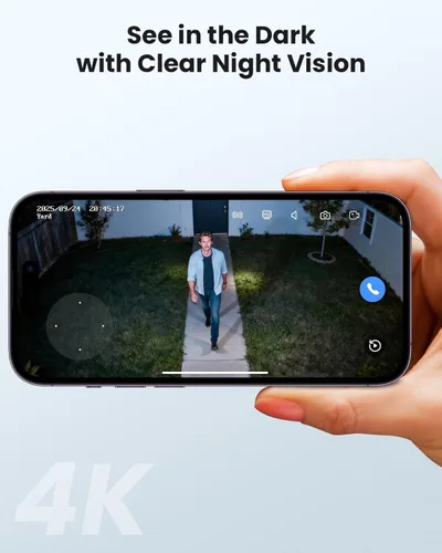 Vista 4 de 6PCS 4K cámaras de seguridad