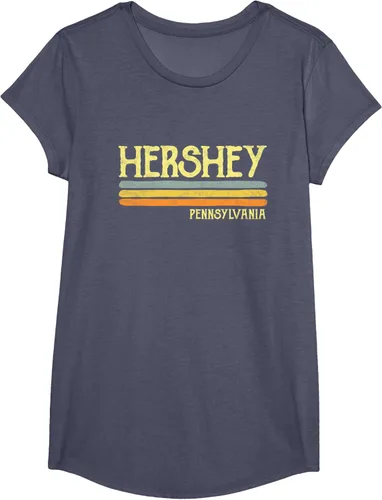 Vista 18 de Camiseta vintage de regalo de recuerdo de Hershey Pennsylvania PA, Negro, S