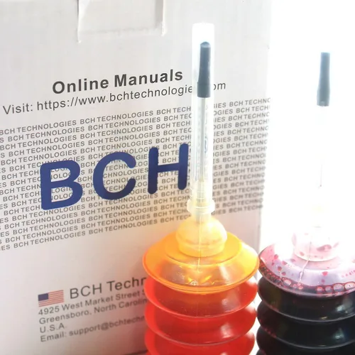 Vista 2 de BCH Kit de recarga de cartucho de tinta de tinte para Epson Expression XP-200 XP-300 XP-310 XP-400 XP-410 Workforce WF-2520 WF-2530 WF-2540 Combo