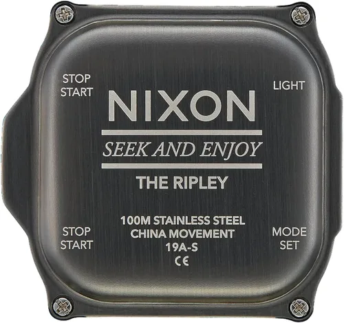 Vista 4 de NIXON Ripley A1267 - Reloj analógico y digital para hombre reloj deportivo de expedición y aventura reloj de moda para hombre esfera de reloj