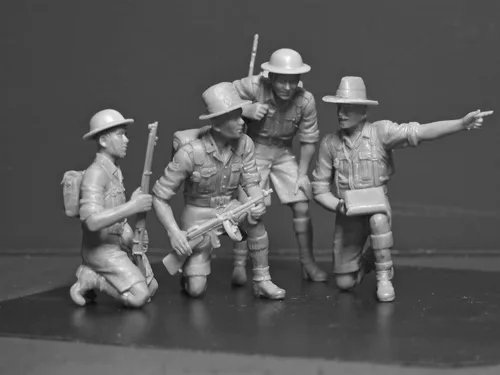 Vista 5 de ICM Modelos CM Gurkha Rifles 1942-1944 Modelo Kit (escala 1/35)