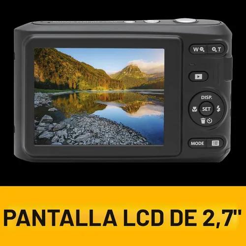 Vista 5 de KODAK PIXPRO FZ45 - Cámara digital compacta de 16 MP, zoom óptico 4X, AA Negro