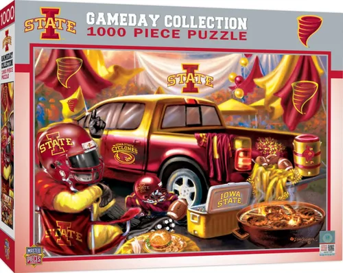 Vista 25 de MasterPieces Rompecabezas de 1000 piezas para adultos, NCAA de Texas A&M Aggies Gameday de 19.25 x 26.75 pulgadas