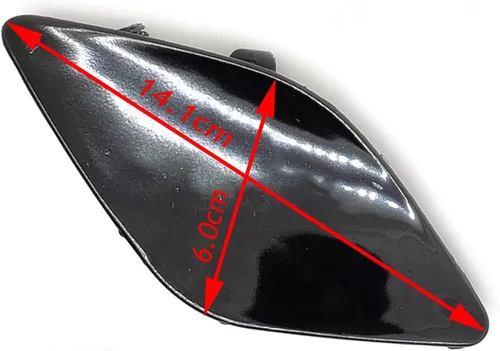 Vista 4 de Cubierta de remolque delantera para Mercedes Benz GLC X253 16-18 para GLC200 GLC220 GLC250 GLC350 GLC43 GLC63 2016 2017 2018 Gancho de remolque