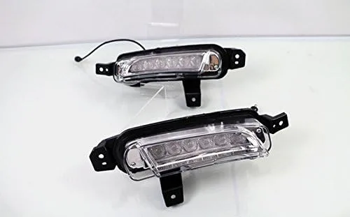 Vista 5 de HIGH FLYING Luz antiniebla delantera LED DRL luces diurnas para Suzuki Vitara Escudo 2015-2018
