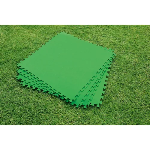 Vista 16 de Bestway Suelo Piscina Foam Verde 9 Piezas 78x78 cm Jardin 58636