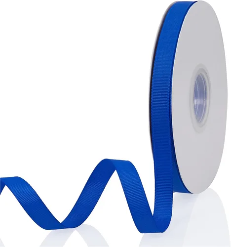 Vista 54 de Cinta de grogrén de doble cara de color liso azul bebé de 1-1/2 pulgadas x 50 yardas para envolver regalos, bodas, fiestas, manualidades, lazos