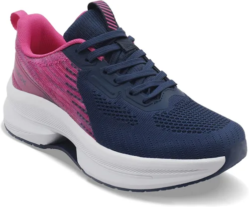 Vista 3 de QUINMOK Tenis antideslizantes para mujer, de malla, para caminar y correr
