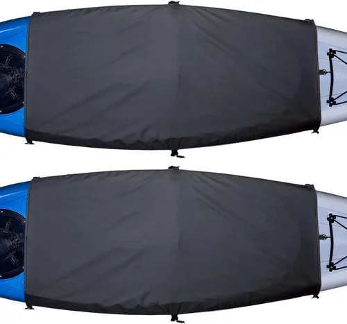 Vista 8 de Explore Land Cubierta universal impermeable para cabina de kayak, cubierta de sello para cabina de kayak para interior y exterior, regular de 44 x