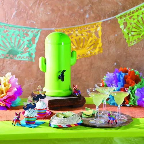 Vista 2 de Fun Express Envoltorios para cupcakes Fiesta con púas (150 piezas) para 50 golosinas