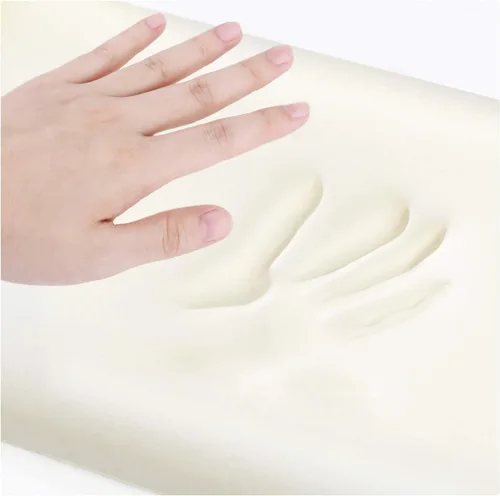 Vista 2 de Restwel almohada de bambú con espuma viscoelástica, duerma mejor, alivio para el dolor de cuello o migrañas Almohada hipoalergénica fresca que ayuda