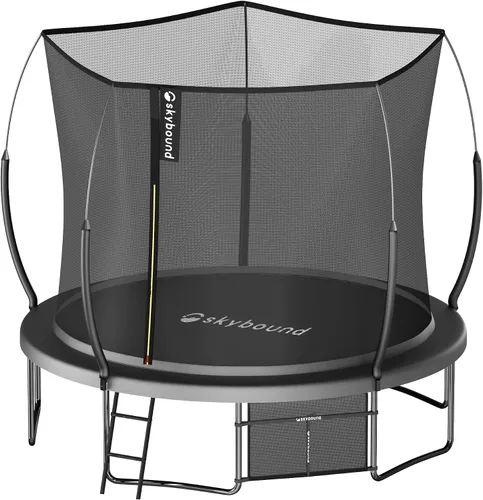 Vista 16 de SkyBound Trampolín sin Resortes de 14 PIES 12 PIES 10 PIES 8 PIES 6 PIES para Niños y Adultos - Trampolines Recreativos con Revestimiento