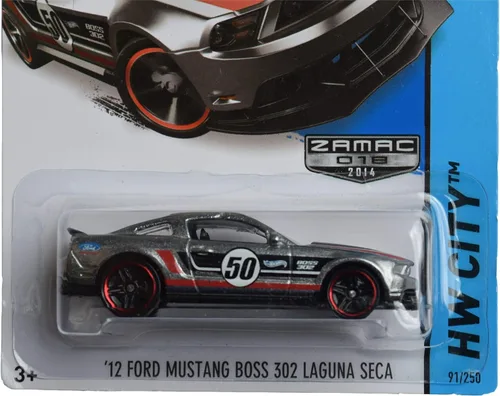 Vista 2 de Hot Wheels Zamac '12 Mustang Boss 302 Laguna Seca 91/250