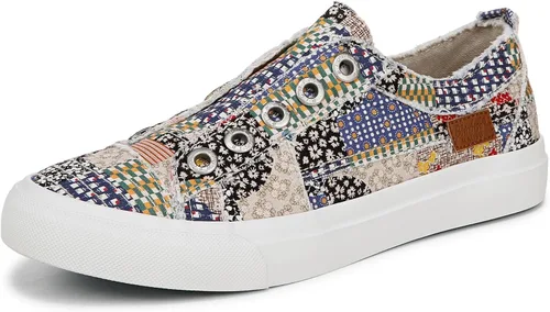 Vista 89 de Blowfish Malibu Maxine Zapatilla de deporte para mujer Ahi Tuna Smoked - Lienzo de 16 onzas