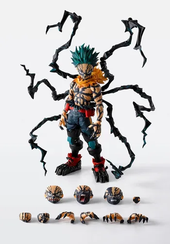 Vista 6 de TAMASHII NATIONS - My Hero Academia - Figura de acción Superpuesta Deku S.H.Figuarts