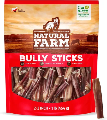 Vista 45 de Natural Farm Golosinas de colágeno trenzadas para perros (30 cm, paquete de 6), palitos de colágeno, golosinas naturales para perros, de larga