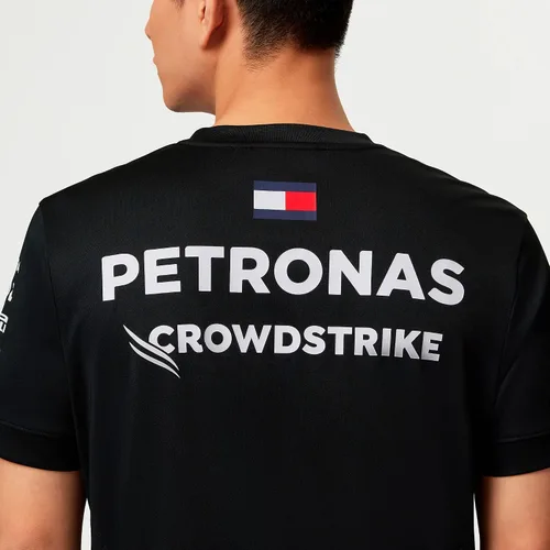 Vista 5 de Mercedes AMG Petronas Formula One Team - Colección oficial de productos de Fórmula 1 - Camiseta del equipo 2023 - Negro - Hombre - Talla XL