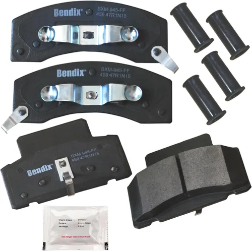 Vista 331 de Bendix - Pastillas de freno Priority1 CFM149 para Blue Bird TC1000, Chevrolet C30, Pickup, C35, C3500HD, G30, Van, K30, P30, R30, R3500, V30, V3500