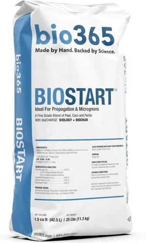 Vista 16 de BIOGREENS Microgreens Medios de cultivo, 1.5 pies cúbicos Microgreens ricos en nutrientes se mezclan con turba fina, coco, perlita, biocarbón