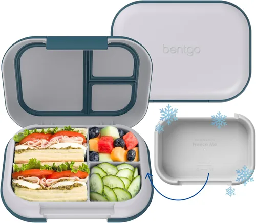 Vista 12 de Bentgo Chill Max - Lonchera XL a prueba de fugas - Paquete de hielo incluido mantiene la comida fría; capacidad de 5 tazas para adultos y mayores