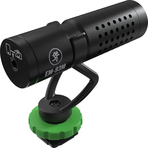 Vista 3 de Mackie Micrófono ultracompacto para smartphones y DSLR (EM-93M)