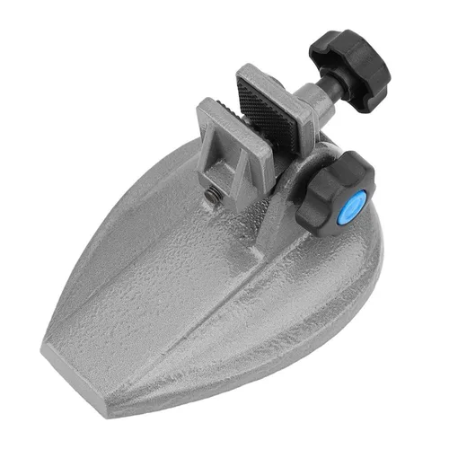 Vista 8 de Soporte para micrómetro, base de soporte de 0 a 3.937 in, soporte fijo antideslizante de precisión de metal estable para ingeniero maquinista