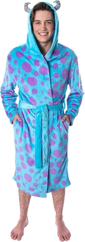 Vista 5 de Disfraz de Monsters Inc Sulley de Disney con capucha y forro polar ultra suave