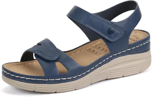 Vista 7 de Ortho+rest Sandalias ortopédicas cómodas para caminar con soporte de arco para mujer