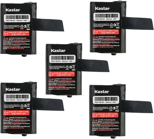 Vista 4 de Kastar Paquete de 1 batería de repuesto para Motorola Radio bidireccional Walkie Talkie 53617 M53617 3XCAAA KEBT-086 KEBT-086-B/C BNH-KEBT-086