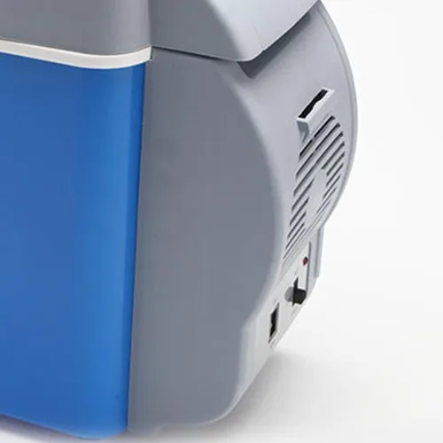 Vista 9 de Calentador de refrigerador para automóvil, refrigerador portátil de 7.5 L, mini refrigerador eléctrico, enfriador termoeléctrico personal