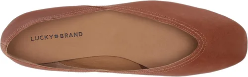 Vista 5 de Lucky Brand - Zapatos de ballet con punta cuadrada para mujer Alba