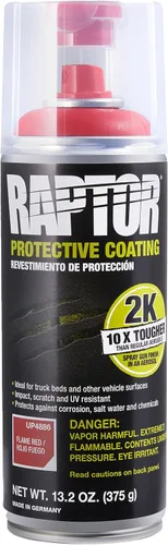 Vista 9 de Raptor - Juego de 4 colores 1 galón US Revestimiento en aerosol para caja de camión, resistente a impactos, arañazos y rayos UV, gris basalto