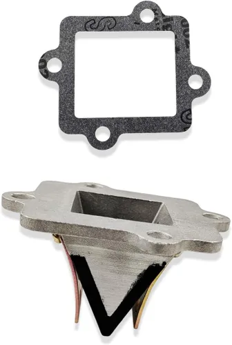 Vista 2 de Junta de válvula de lengüeta colector de admisión para Polaris Predator 50 Predator 90 2003-2006 Sportsman 90 2001-2006 Scrambler 50 Scrambler 90