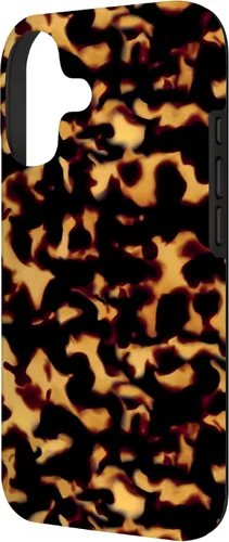 Vista 2 de Tortoise Shell Turtle Shell Pattern Amber Brown Tort Case for iPhone 17