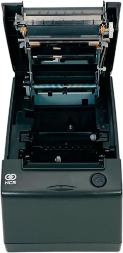 Vista 5 de Tekswamp NCR RealPOS 7198-2003-9001 Impresora térmica de recibos POS de dos caras USB Serial con adaptador de CA