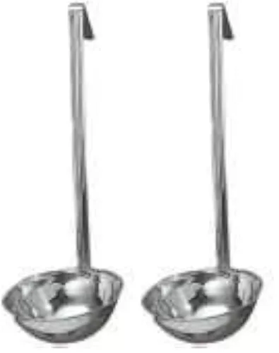 Vista 8 de American Metalcraft L1101 Cucharón de una pieza, 1 onza, plateado