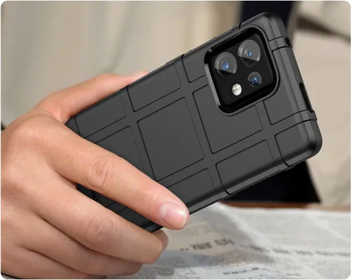 Vista 6 de Funda con clip para Motorola Edge Plus (2023), Nakedcellphone Special Ops Armor Funda protectora resistente y [trinquete giratorio] Funda de clip