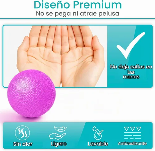 Vista 8 de Vive Stress Balls for Hand Therapy, Exercise, Arthritis (w/Rehab Video)