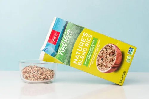 Vista 4 de Ralston Family Farms Nature's Blend Arroz, caja de 24 onzas: paquete de 6, cultivado en Estados Unidos, sin OMG, naturalmente libre de gluten