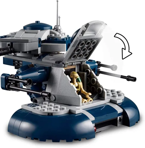 Vista 4 de LEGO 75283 Star Wars - Juego de tanque de asalto blindado (AAT) con minifigura Ahsoka Tano