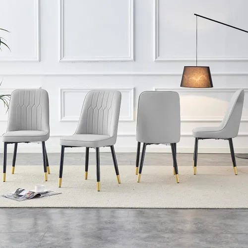 Vista 12 de Juego de 2 sillas de comedor para sala de estar, cocina, dormitorio, sala de estar, silla auxiliar Sillas De Comedor para Comedor, cómodas