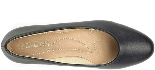 Vista 3 de DREAM PAIRS Zapatos de tacón bajo y grueso Mila para mujer