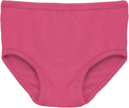 Vista 3 de KicKee Pants Ropa interior para niñas, juego de 3, estampados y colores lisos, bragas suaves para niñas, niñas pequeñas a grandes, uso durante todo