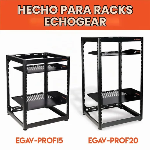 Vista 4 de ECHOGEAR Kit de ruedas para rack – Añade ruedas a tu rack de servidores en cuestión de minutos – Compatible con racks ECHOGEAR de 15U y 20U