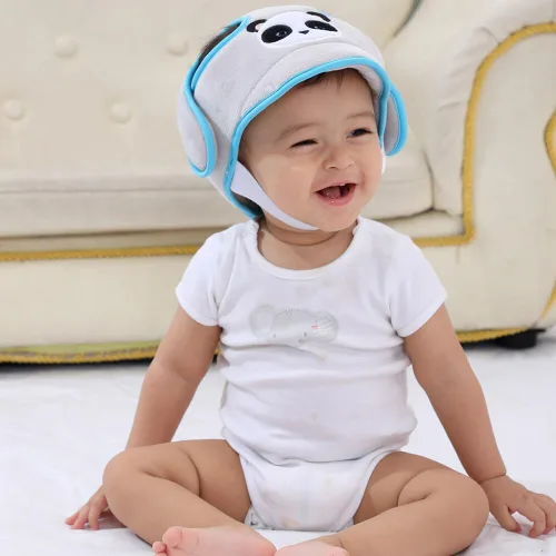 Vista 5 de Casco de seguridad para bebé, casco de gateo, protector de cabeza de bebé, protector de cabeza de bebé, protector de cabeza para niños, sombrero