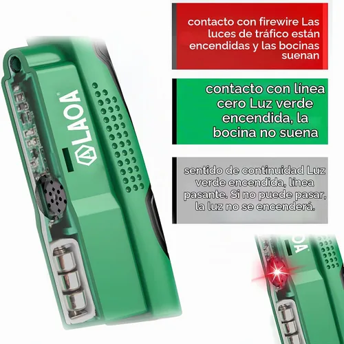 Vista 4 de Pelacables 8 en 1 con probador de voltaje, alicates multifuncionales para electricista profesional con función de medición de electricidad, alicates