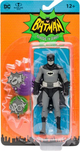 Vista 5 de McFarlane DC Retro Wave 4 Batman 66 Figura de acción, Batman, 6 pulgadas