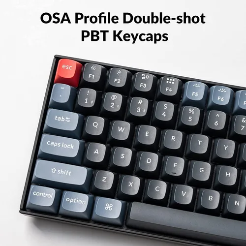 Vista 3 de Keychron K4 Pro 96% Layout Teclado mecánico inalámbrico QMK/VIA Bluetooth/USB personalizado con cable, intercambiable en caliente, 100 teclas