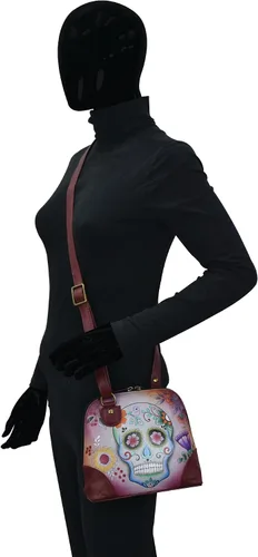 Vista 4 de Anna by Anuschka Leather Small Multi Compartment Zip-Around Organizer