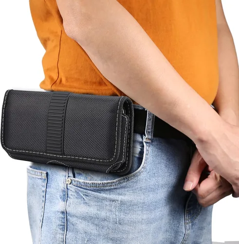 Vista 7 de Funda para teléfono celular con trabillas para cinturón para Samsung Galaxy A53 A54 A73 A72 A32 A42 A03 Core A13 A12 A21 S22 Ultra/S21 Ultra/Note 20